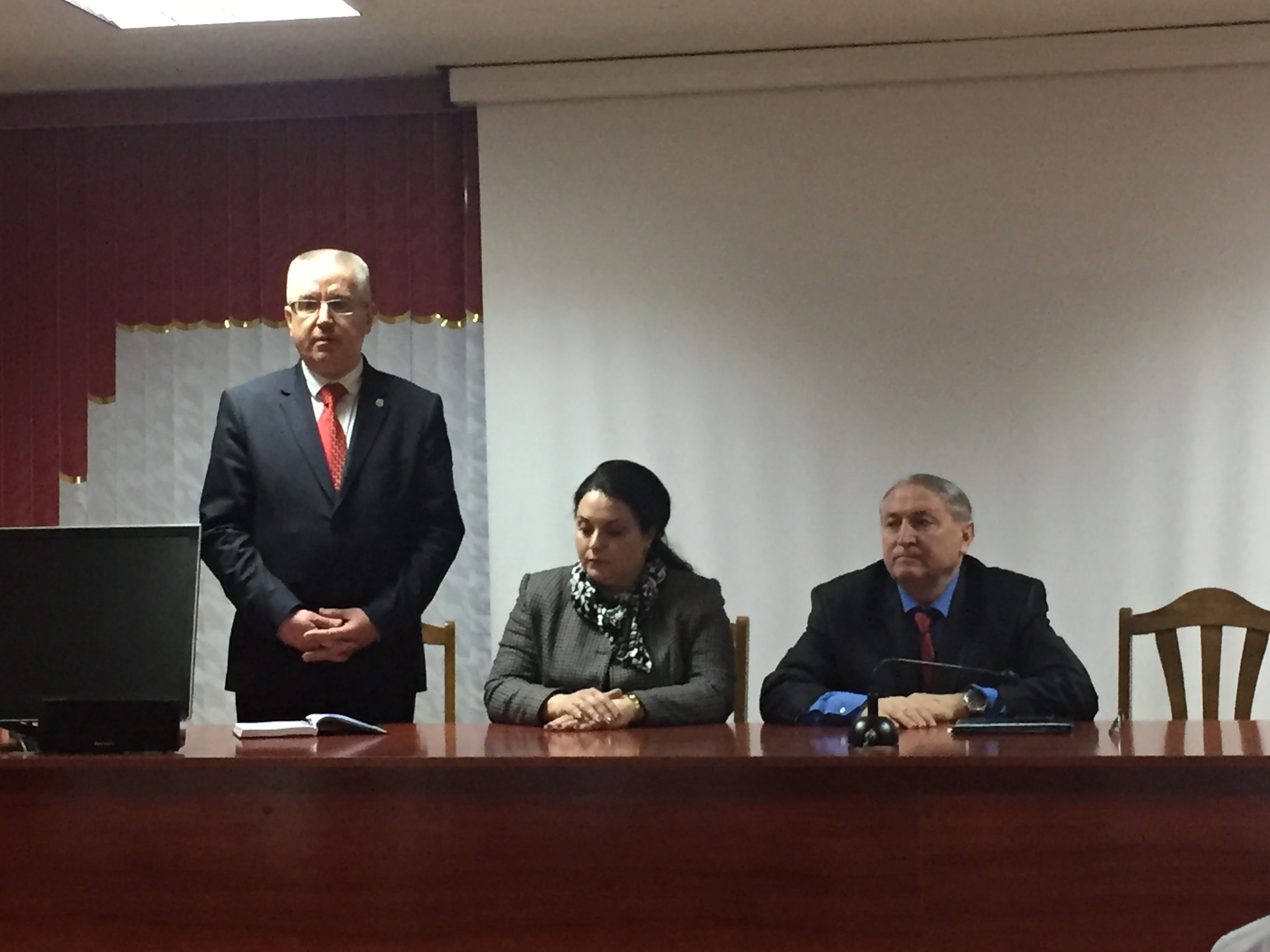 Instruirea lucrătorilor medicali ai Spitalului Clinic al MSMPS în cadrul campaniei “Corupţia dăunează grav sănătății”