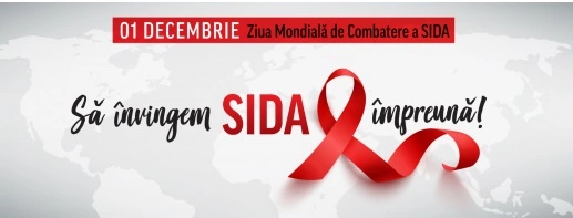 1 decembrie este marcată Ziua Mondială de Combatere HIV/SIDA